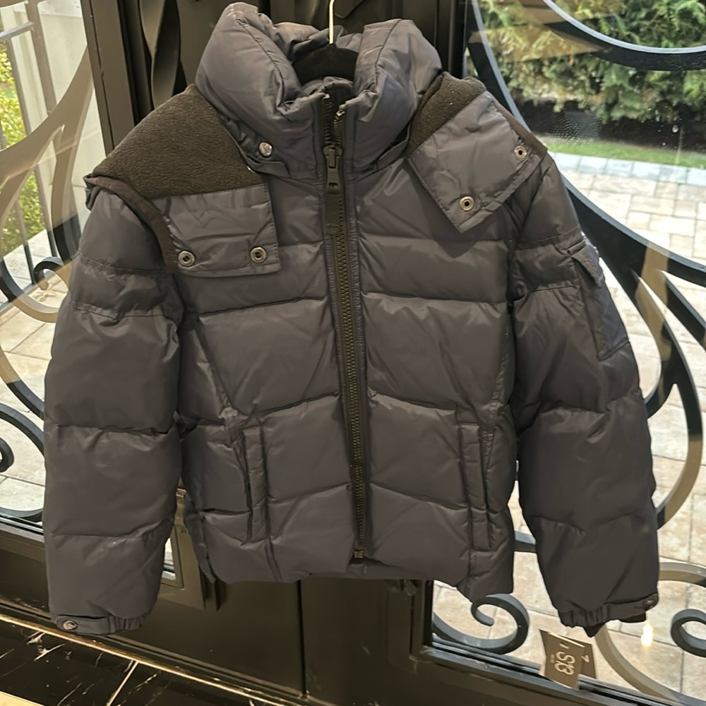 Brand new with tags boys S13 navy blue jacket size 10 with hood